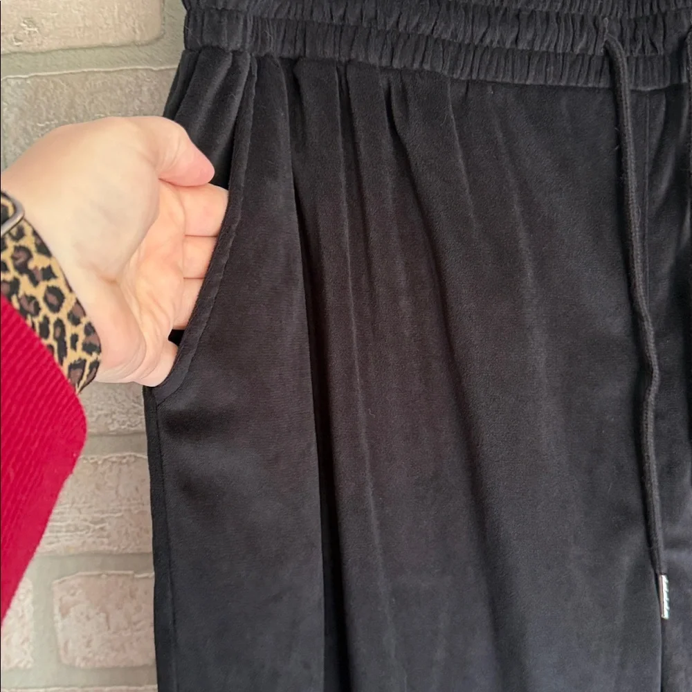 Men’s Coofandy Black velour Pants Size XXL